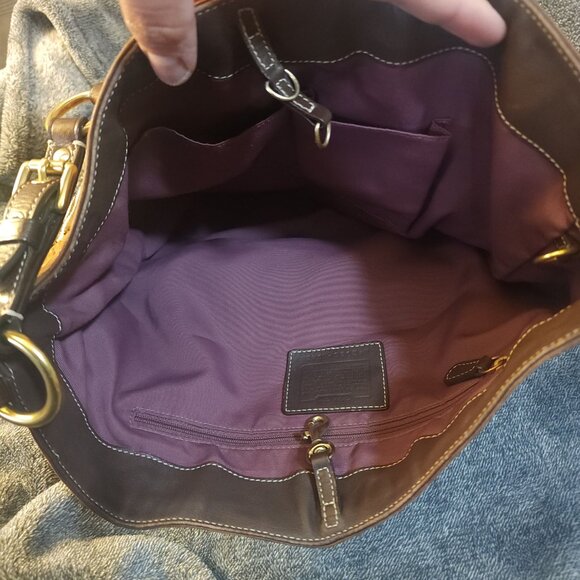 Coach Multicolor Patchwork Shoulder Bag - Picture 3 of 4